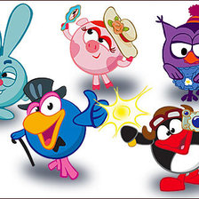 Схема вышивки «Смешарики»