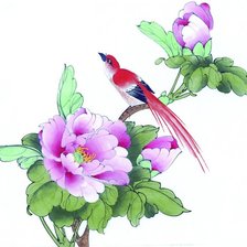 Схема вышивки «японские мотивы»