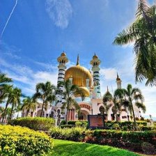 Схема вышивки «Мечеть Куала Кангсар»