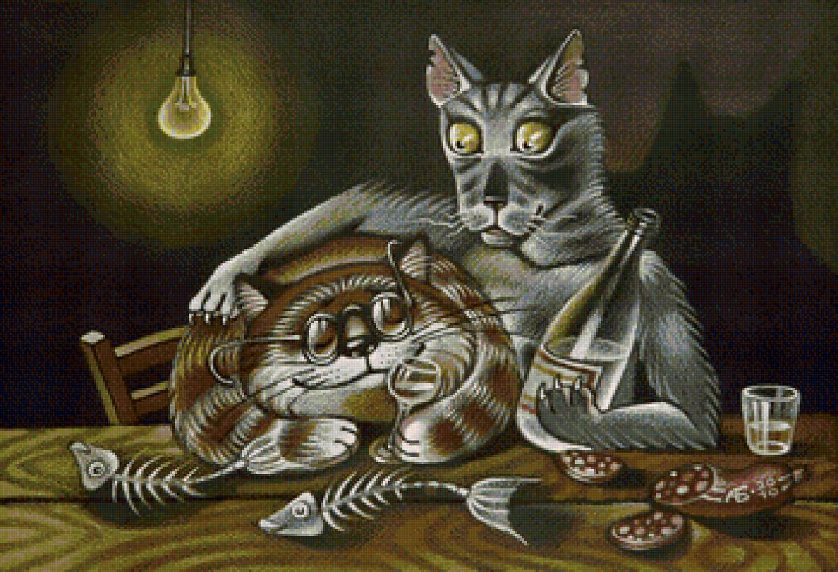 Вася,ты меня уважаешь? - кот, коты, юмор, животные - предпросмотр