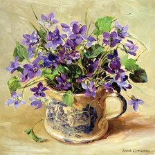 Схема вышивки «цветочки»