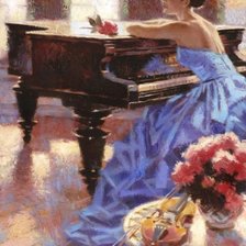 Схема вышивки «мелодия утра А. Лашкевич»