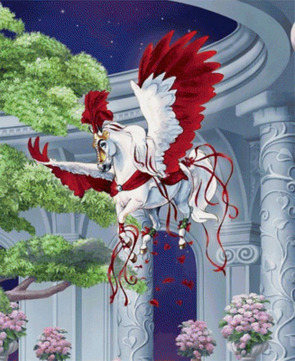 Пегас - пегас, фэнтази - предпросмотр