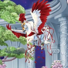 Схема вышивки «Пегас»