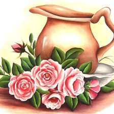 Схема вышивки «Натюрморт»