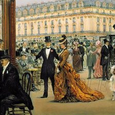 Схема вышивки «Изящный век»