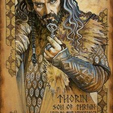 Схема вышивки «Торин Дубовый Щит»