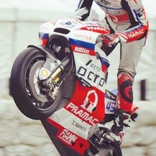 Схема вышивки «Спортбайк»