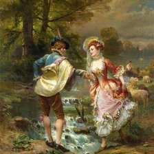 Схема вышивки «Пастораль»