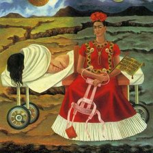 Схема вышивки «Фрида Калло»