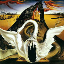 Схема вышивки «Сальвадор Дали»