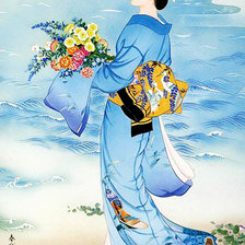 Схема вышивки «японские мотивы»