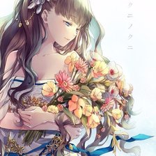 Схема вышивки «Девушка»