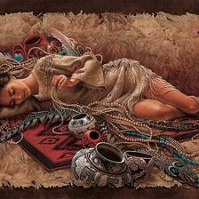 Схема вышивки «богатство»