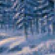 Предпросмотр схемы вышивки «зимний пейзаж» (№1276060)