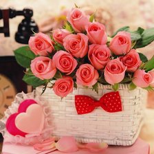 Схема вышивки «Букет роз»