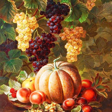 Схема вышивки «Щедрые дары сада»