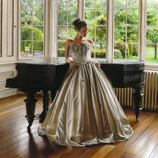 Схема вышивки «девушка»