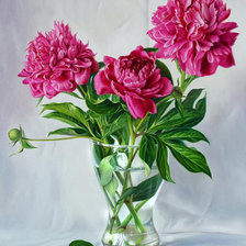 Схема вышивки «Пионовое великолепие»