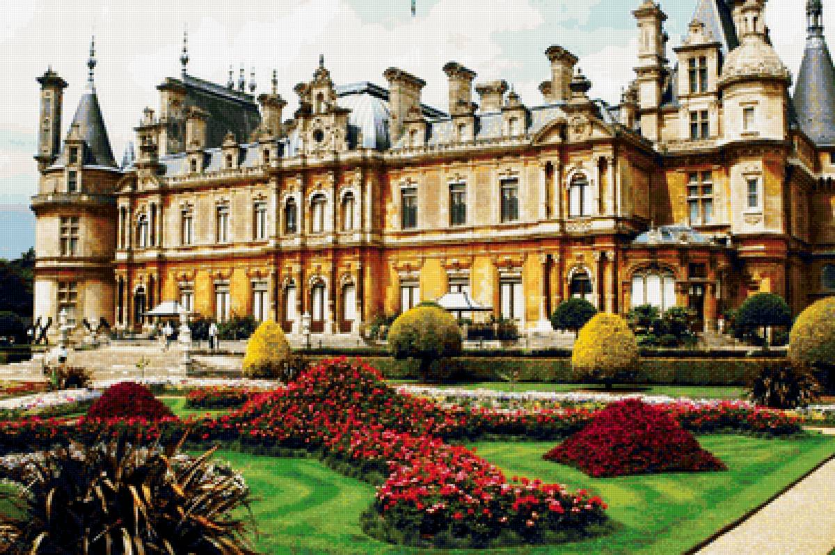 Воддесдон. - замок, дворец - предпросмотр