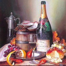 Схема вышивки «Прекрасная еда»