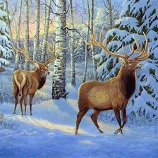 Схема вышивки «лесная сказка»