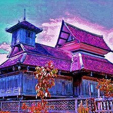 Схема вышивки «мечеть Вади Аль Хусейн»