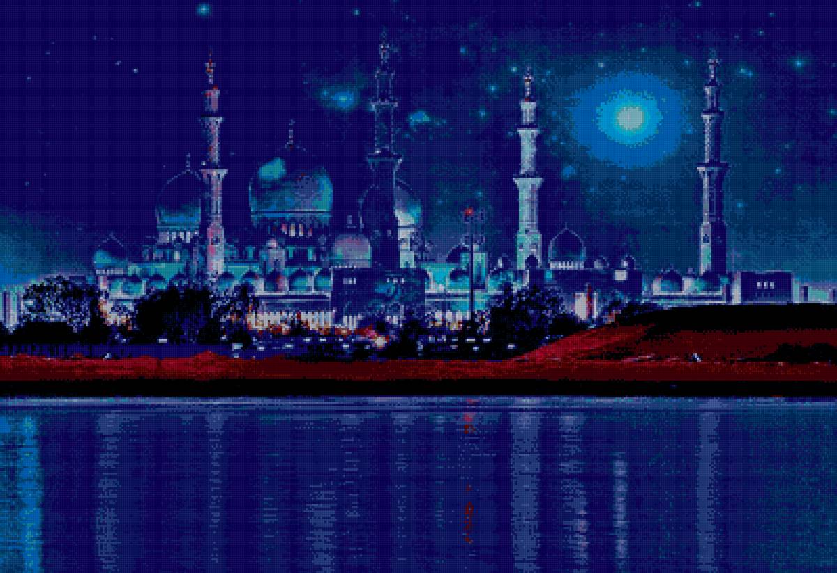 Мечеть Зайда - мечеть, восток, абу-даби, объединенные арабские эмираты - предпросмотр