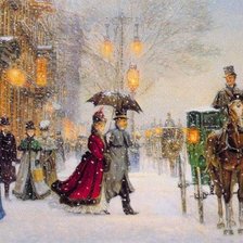 Схема вышивки «Изящный век»