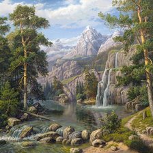 горная речка