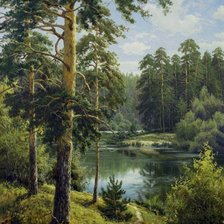 Схема вышивки «природа»