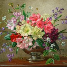 Схема вышивки «букет»