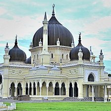 Схема вышивки «Мечеть Захир»