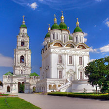 Схема вышивки «Церковь»