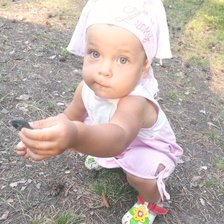 Схема вышивки «Любимая малышка»