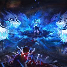 Схема вышивки «Sans battle»