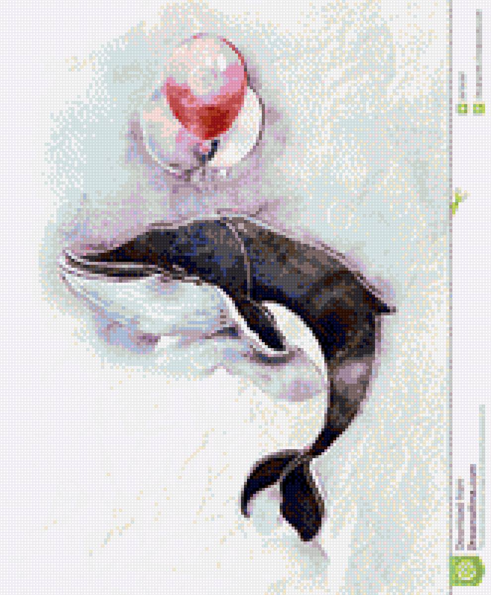 кит на воздушных шариках - предпросмотр