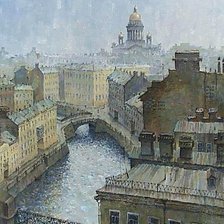 Схема вышивки «Худ. Роберт Миф (Мифтахутдинов). Санкт-Петербург»