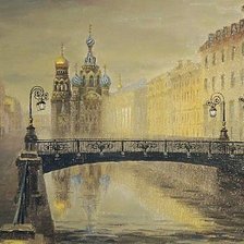 Схема вышивки «Худ. Роберт Миф (Мифтахутдинов). Санкт-Петербург.»