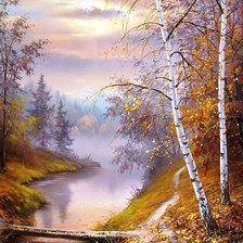 Схема вышивки «осень»