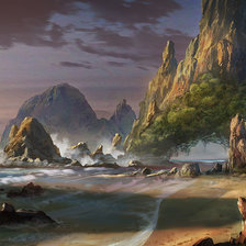 Схема вышивки «Дорога к неизведанному»