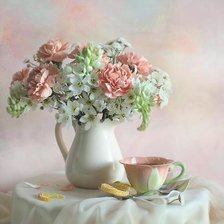 Схема вышивки «Нежный натюрморт»