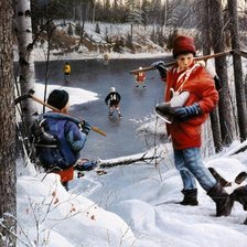 Схема вышивки «на каток»