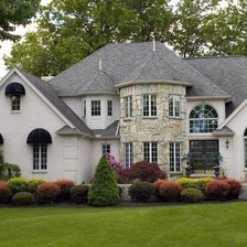 Схема вышивки «Дачный домик»