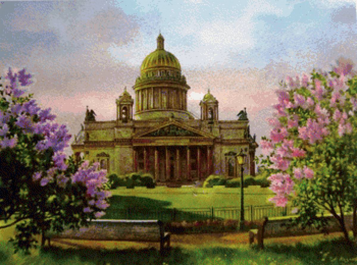 Исаакиевский собор - питер, городской пейзаж, архитектура - предпросмотр