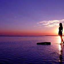 Схема вышивки «океан»