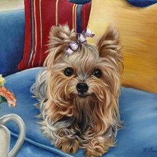 Схема вышивки «ЙОКШИРСКИЙ»