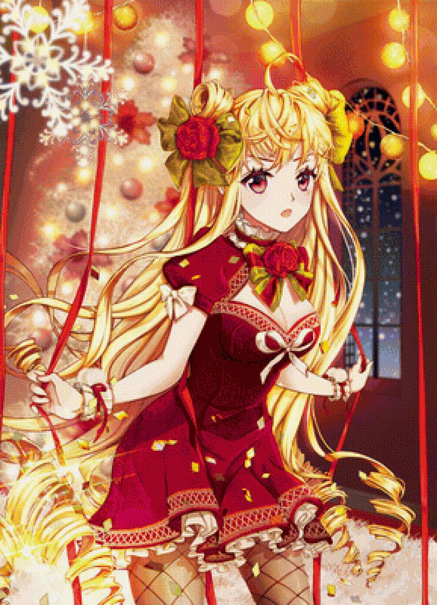 Девушка - аниме - предпросмотр