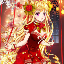 Схема вышивки «Девушка»