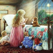 Схема вышивки «Молитва»